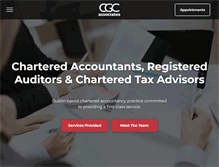 Tablet Screenshot of cgc.ie