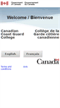 Mobile Screenshot of cgc.gc.ca