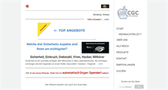 Desktop Screenshot of cgc.ch
